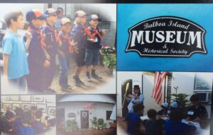 Scouts Visiting the Museum